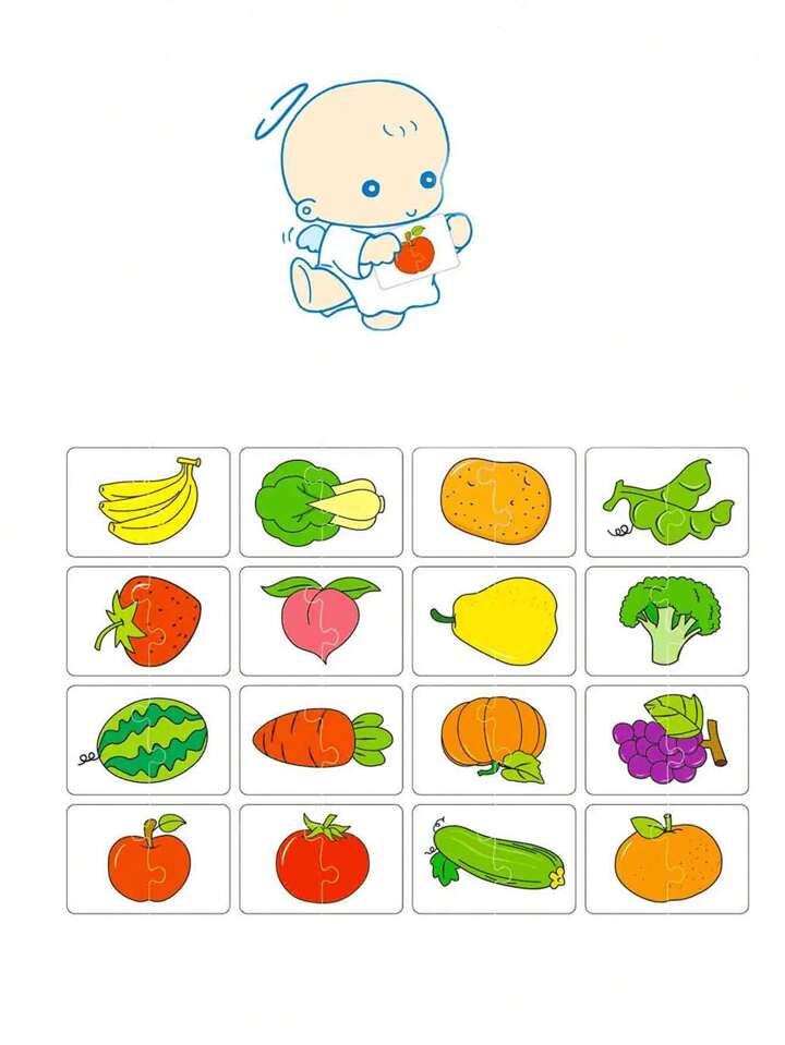 Toddler Puzzle Cards
