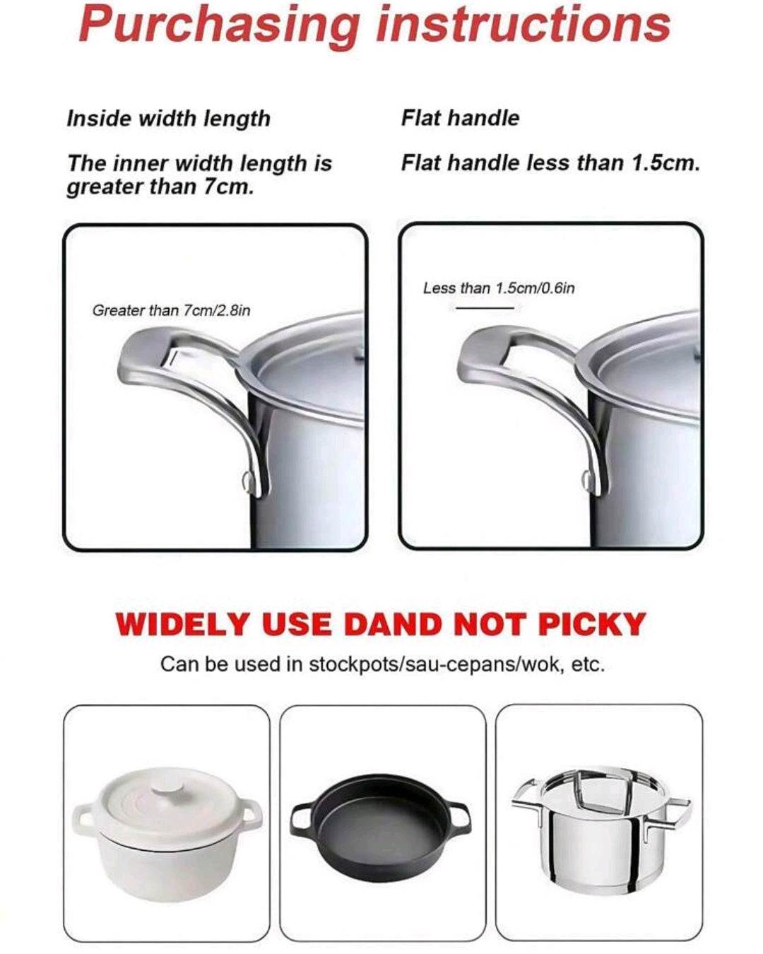 2pcs Pot Handle Covers