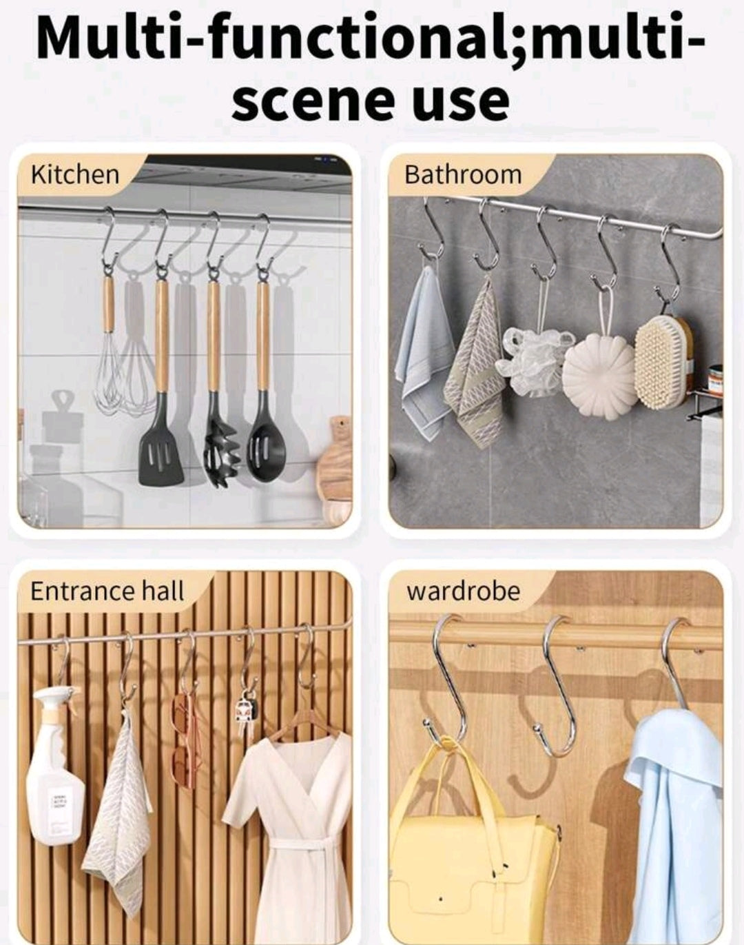S-shaped Hooks