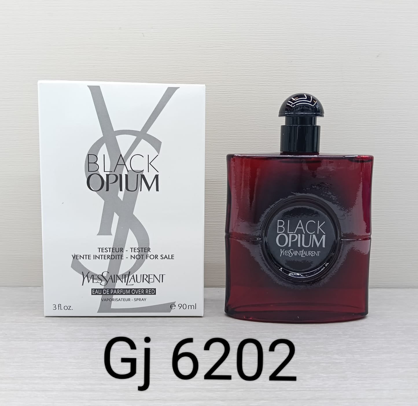 Ysl Black Opium Over Red 90ml (Tester, Eau de Parfum)