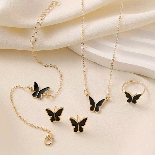 Butterfly Jewelry Set