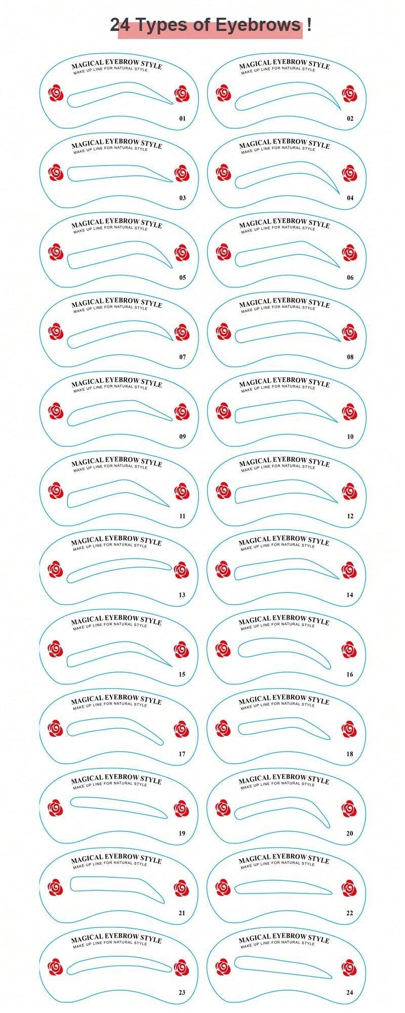 Eyebrow Stencil