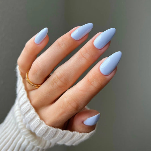 Periwinkle Fake Nails
