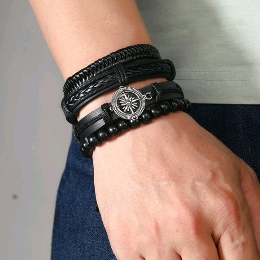 Compass Bracelet Set